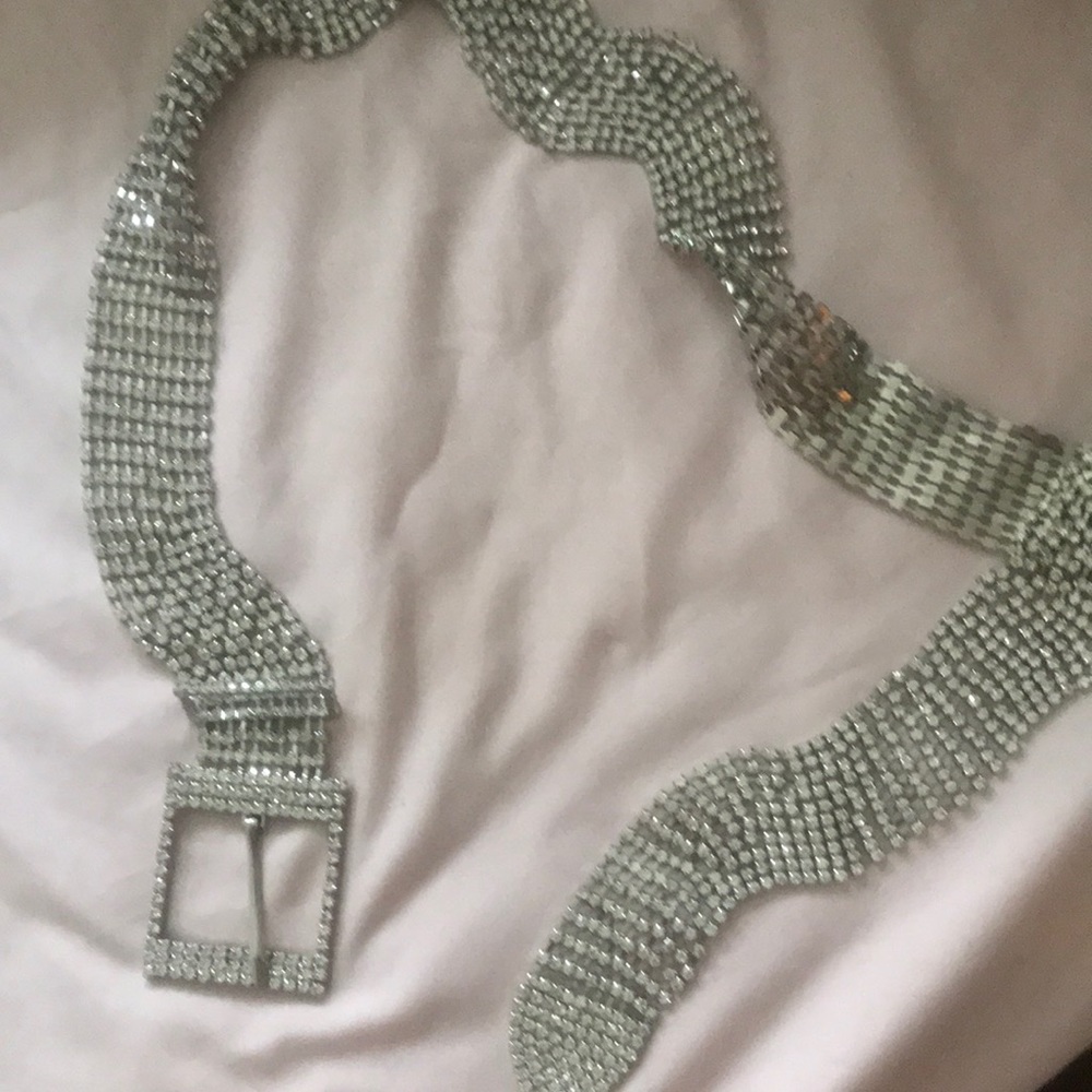 Rhinestone belt